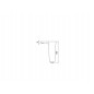PMO Picior 222, H100 mm, negru mat